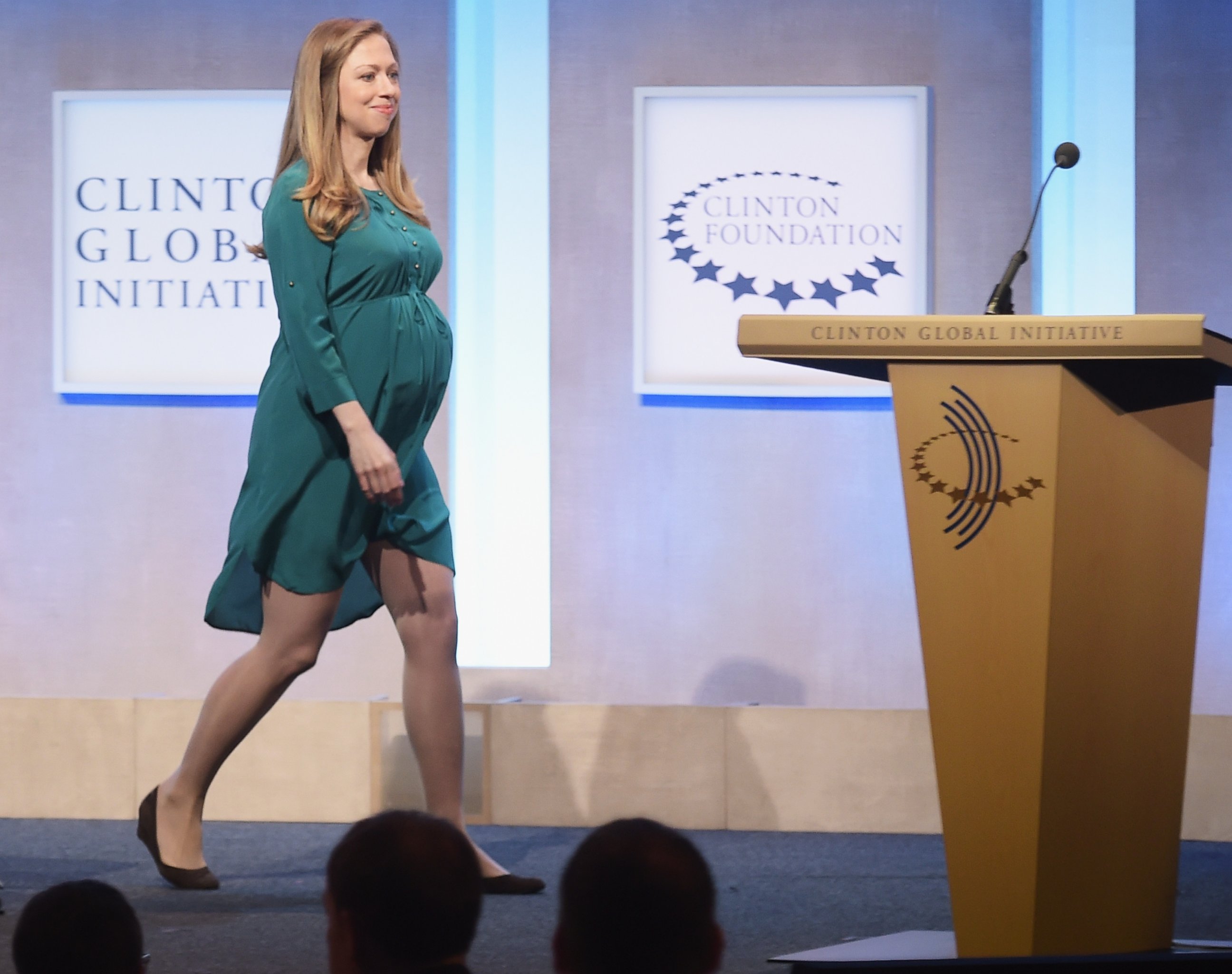 PHOTO: Vice chair of the Clinton Foundation Chelsea Clinton is seen, Sept. 23, 2014, in New York.