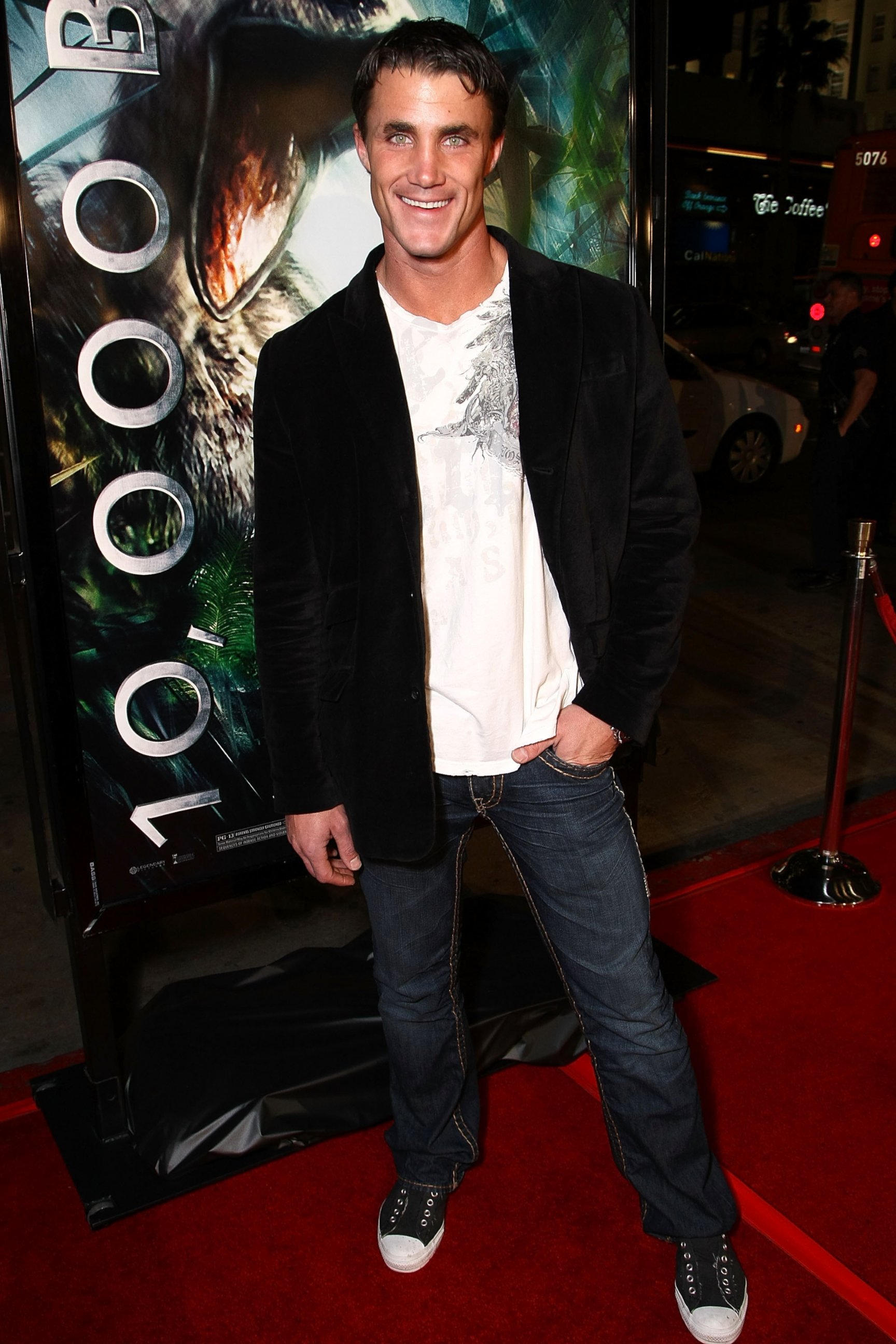 PHOTO: Actor Greg Plitt arrives at the premiere of Warner Bros. Pictures' "10,000 B.C." held at Mann's Chinese theater, March 5, 2008 in Hollywood, Calif.