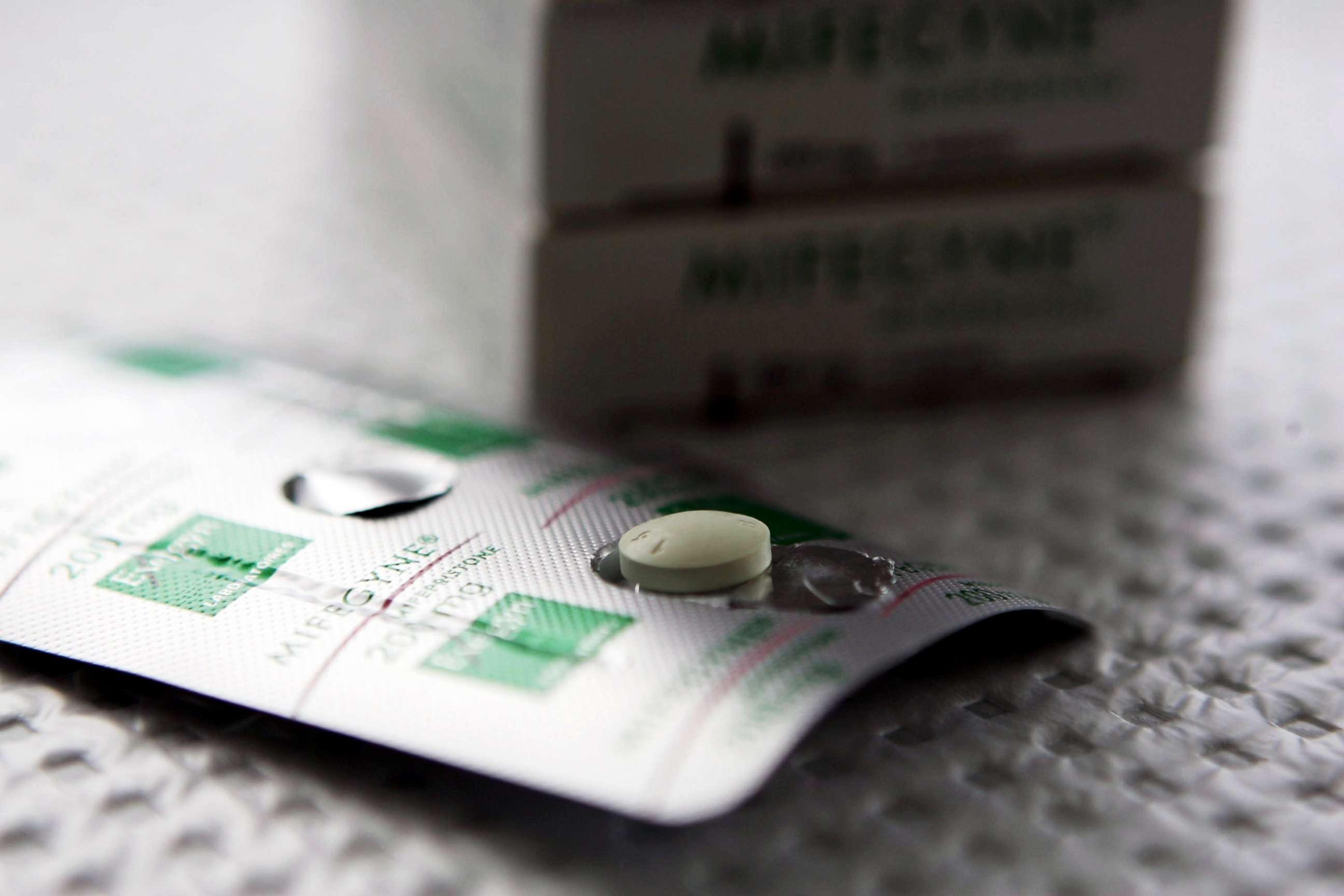 PHOTO:The abortion drug Mifepristone, also known as RU486, is pictured in a  clinic.