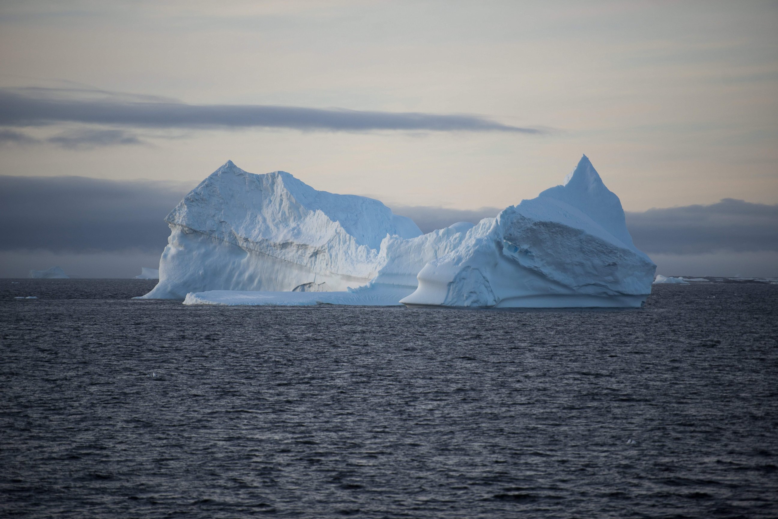 PHOTO:An iceberg is pictured in the western Antarctic peninsula, March 2, 2016.   