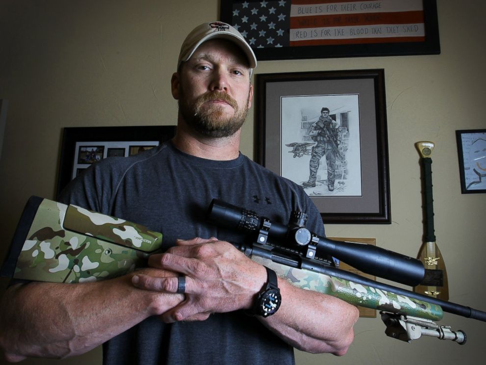 PHOTO: Chris Kyle is pictured on April 6, 2012.