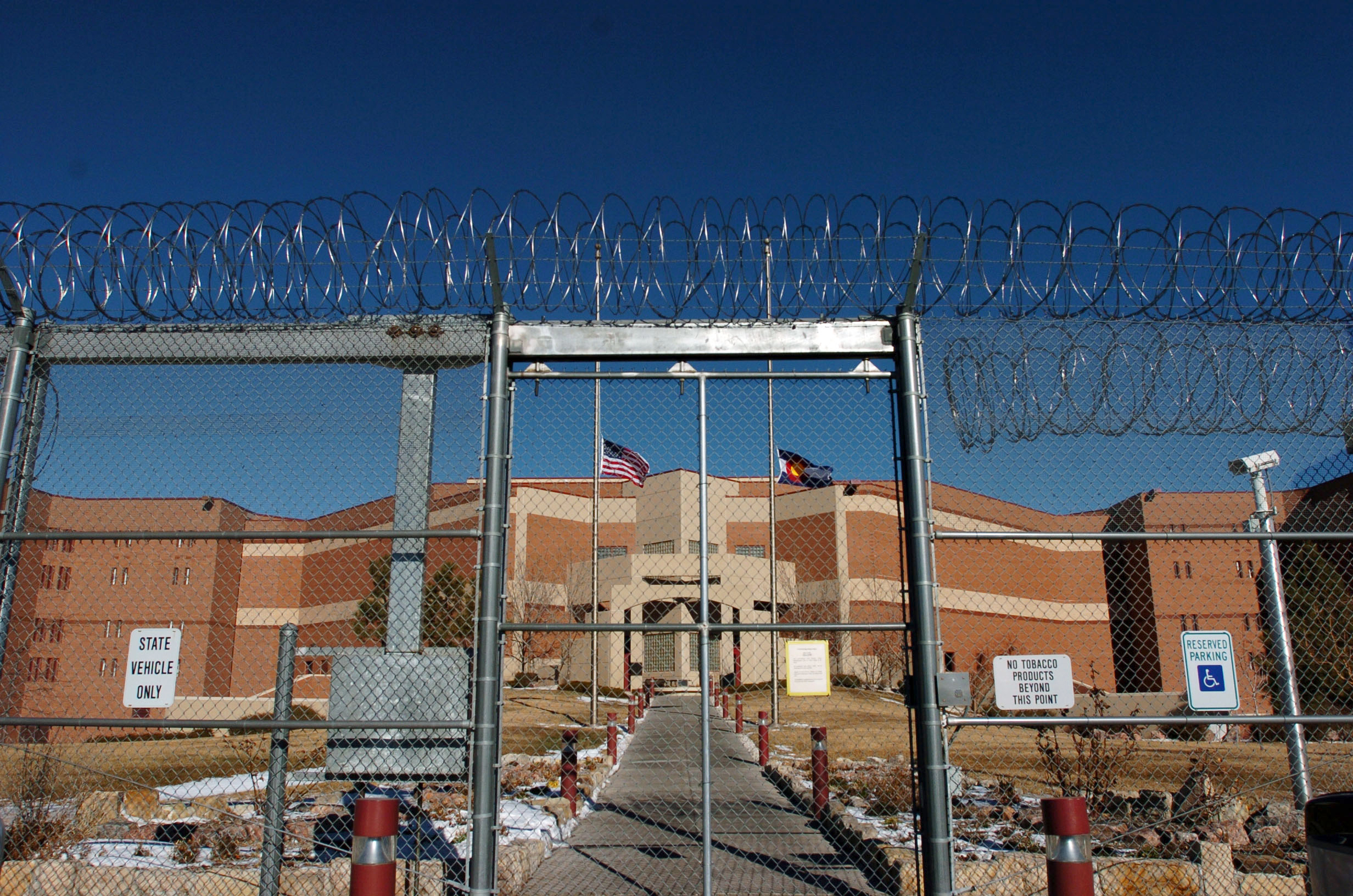 PHOTO: The maximum security Colorado state penitentiary in Canon City, Jan. 5, 2007.