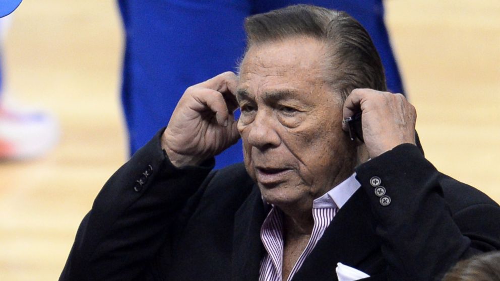 Donald Sterling attends the NBA playoff game between the Clippers and the Golden State Warriors, April 21, 2014 at the Staples Center in Los Angeles, Calif. 