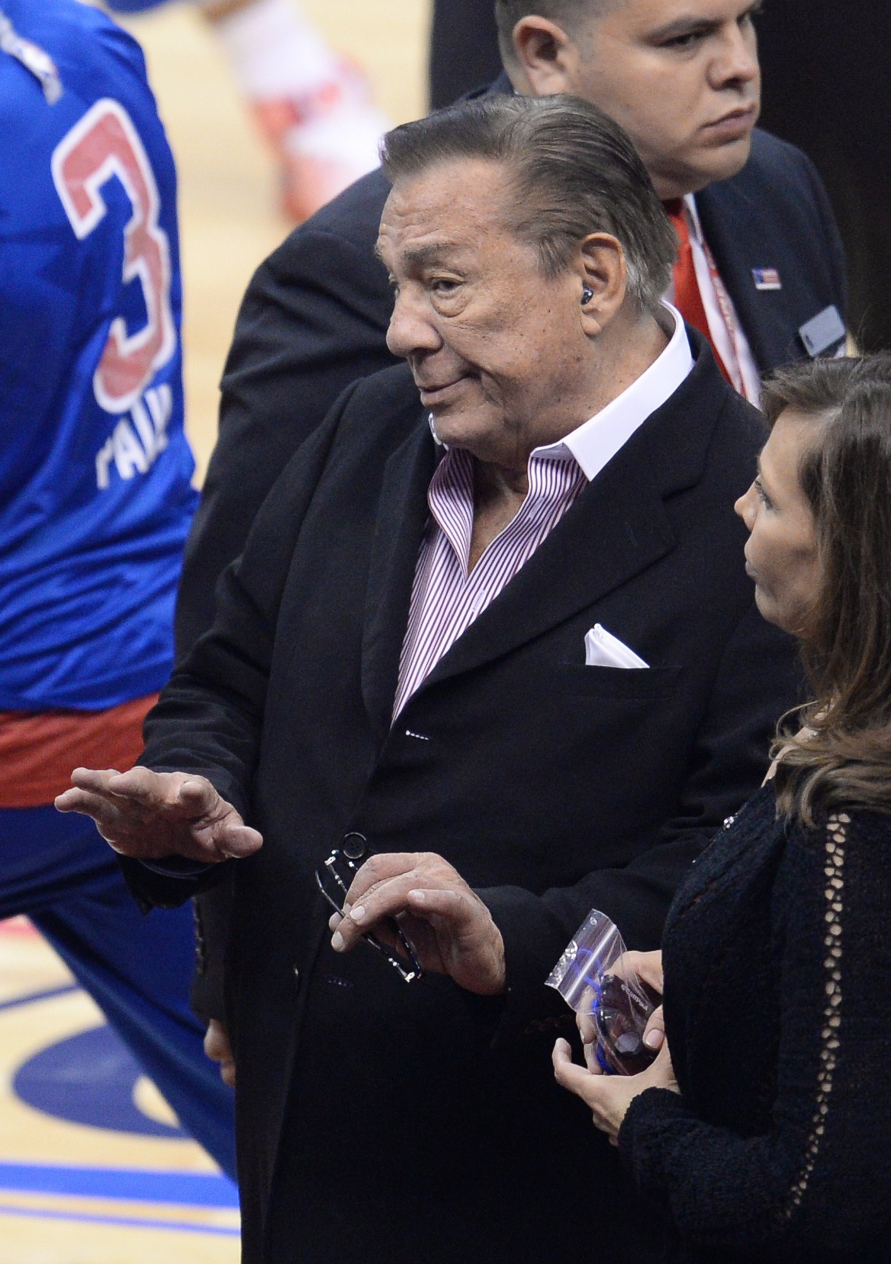 PHOTO: Los Angeles Clippers owner Donald Sterling