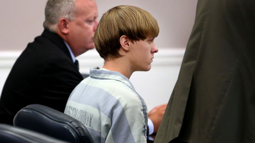 Dylann Roof, the suspect in the mass shooting that left nine dead in a Charleston church last month, appears in court, July 18, 2015, in Charleston, S.C.