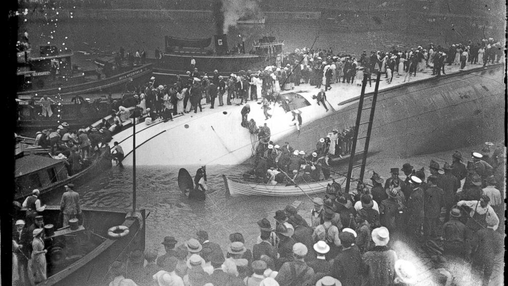 Chicago Ship New Footage Discovered Of 1915 Disaster That Killed 844 