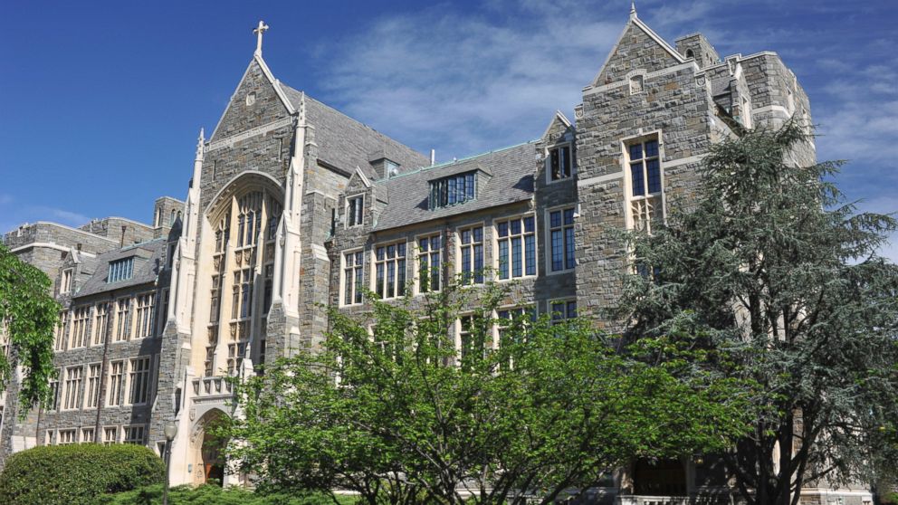 PHOTO: White-Gravenor Hall of Georgetown University is shown. 