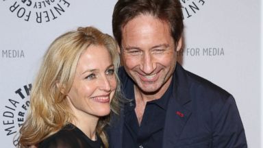 PHOTO: Gillian Anderson and David Duchovny attend "The Truth Is Here: David Duchovny And Gillian Anderson On The X-Files" presented by the Paley Center For Media, Oct. 12, 2013, in New York City.