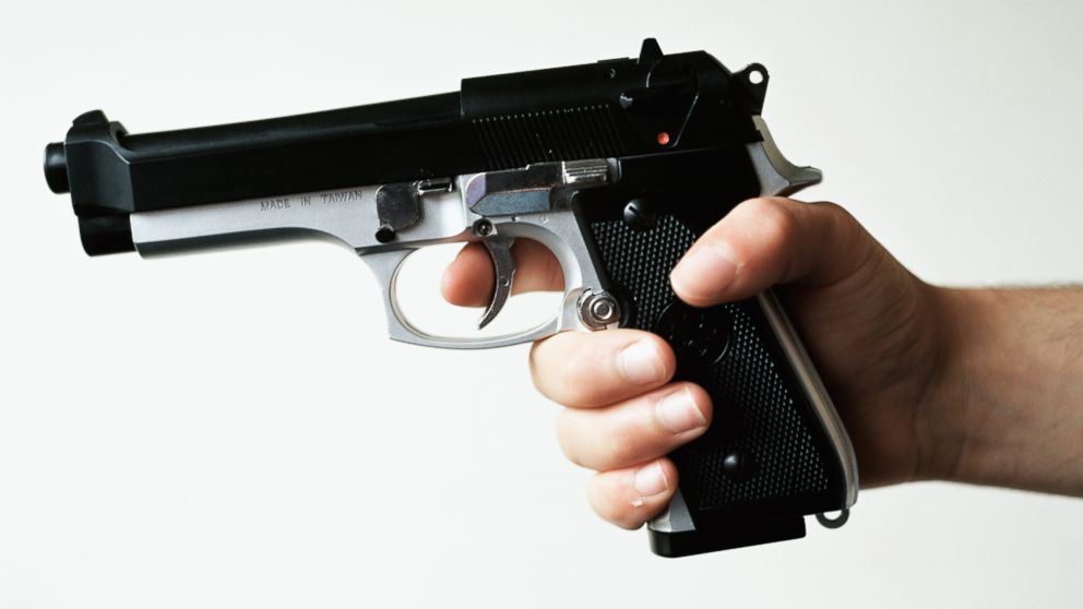 A handgun is seen here in this undated file photo.
