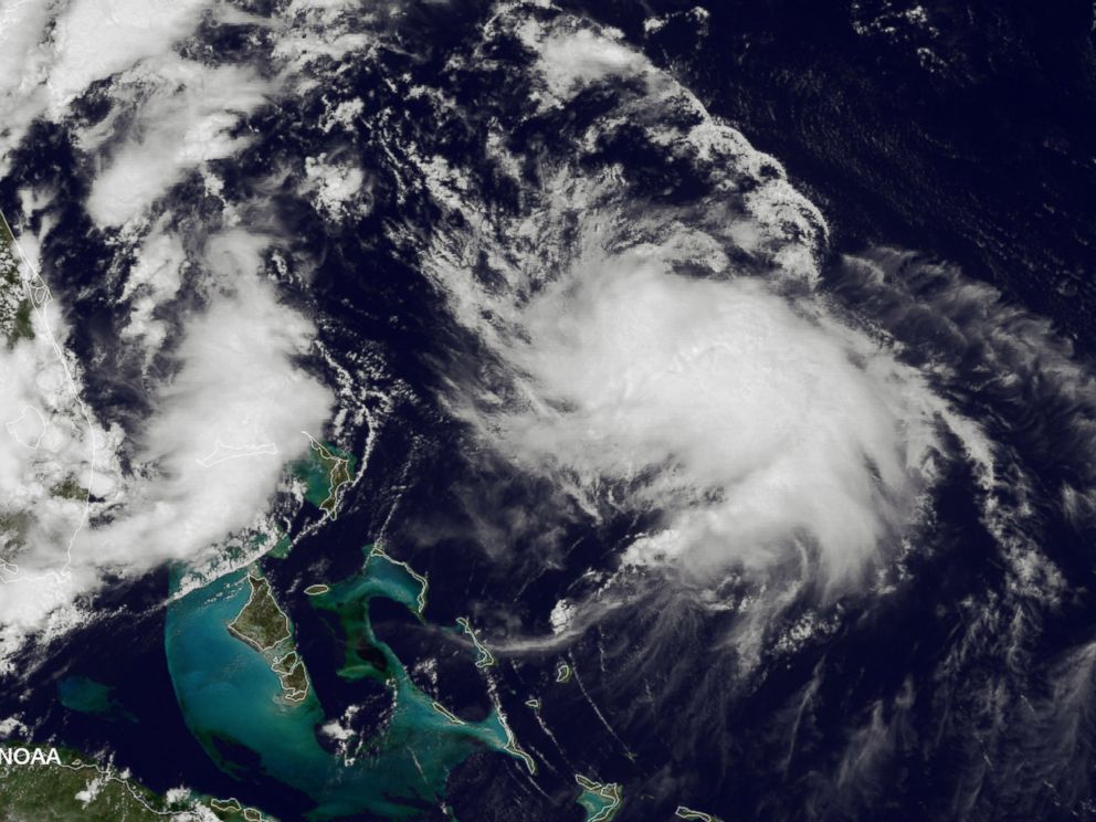 PHOTO: In this handout provided by the National Oceanic and Atmospheric Administration (NOAA) from the GOES-East satellite, a weather system travels up the Atlantic coast of the United States pictured on Aug. 4, 2014.