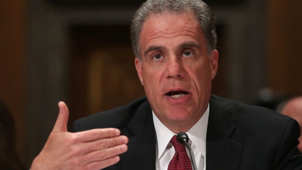 Justice Department Inspector General Michael Horowitz testifies before the Senate Homeland Security and Governmental Affairs Committee, April 30, 2014, in Washington.