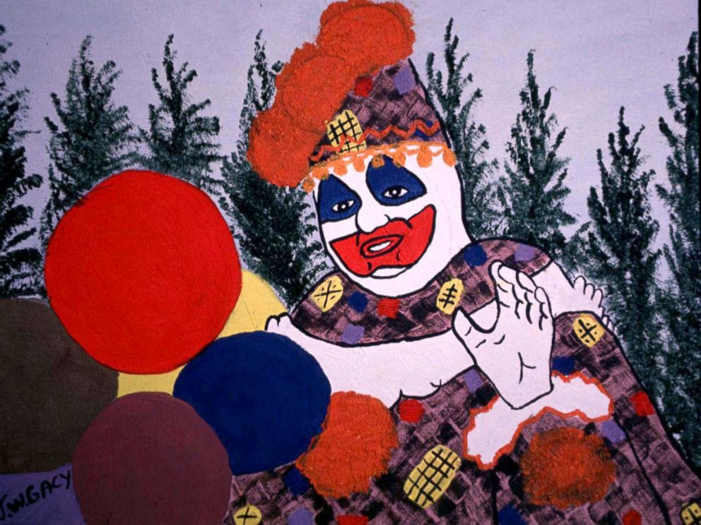 PHOTO: Pogo the Clown self-portrait, drawn by John Wayne Gacy.