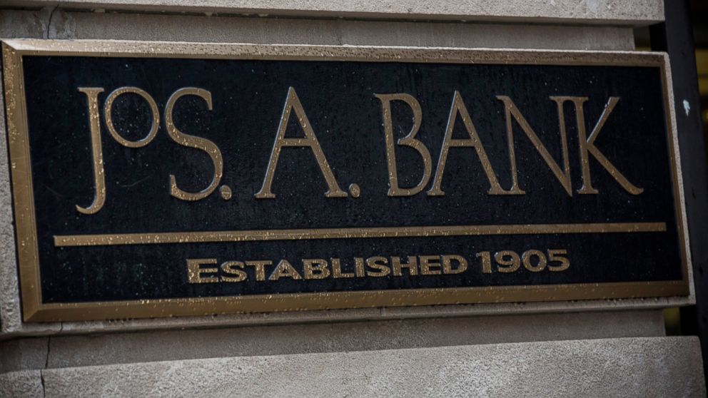 A Jos. A. Bank storefront is seen on Jan. 6, 2014 in New York City. 