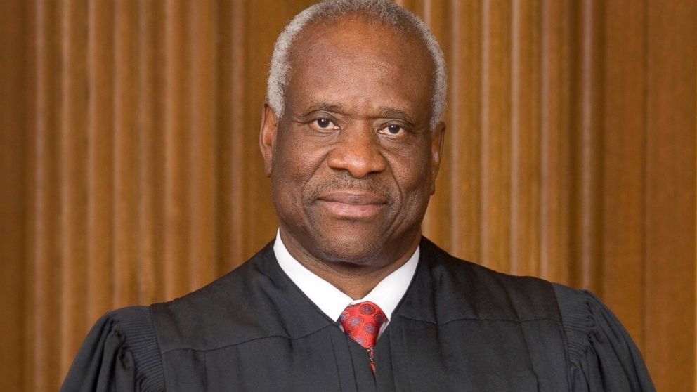 PHOTO: Supreme Court Justice Clarence Thomas.