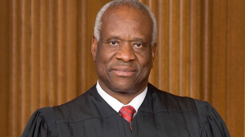 Supreme Court Justice Clarence Thomas.