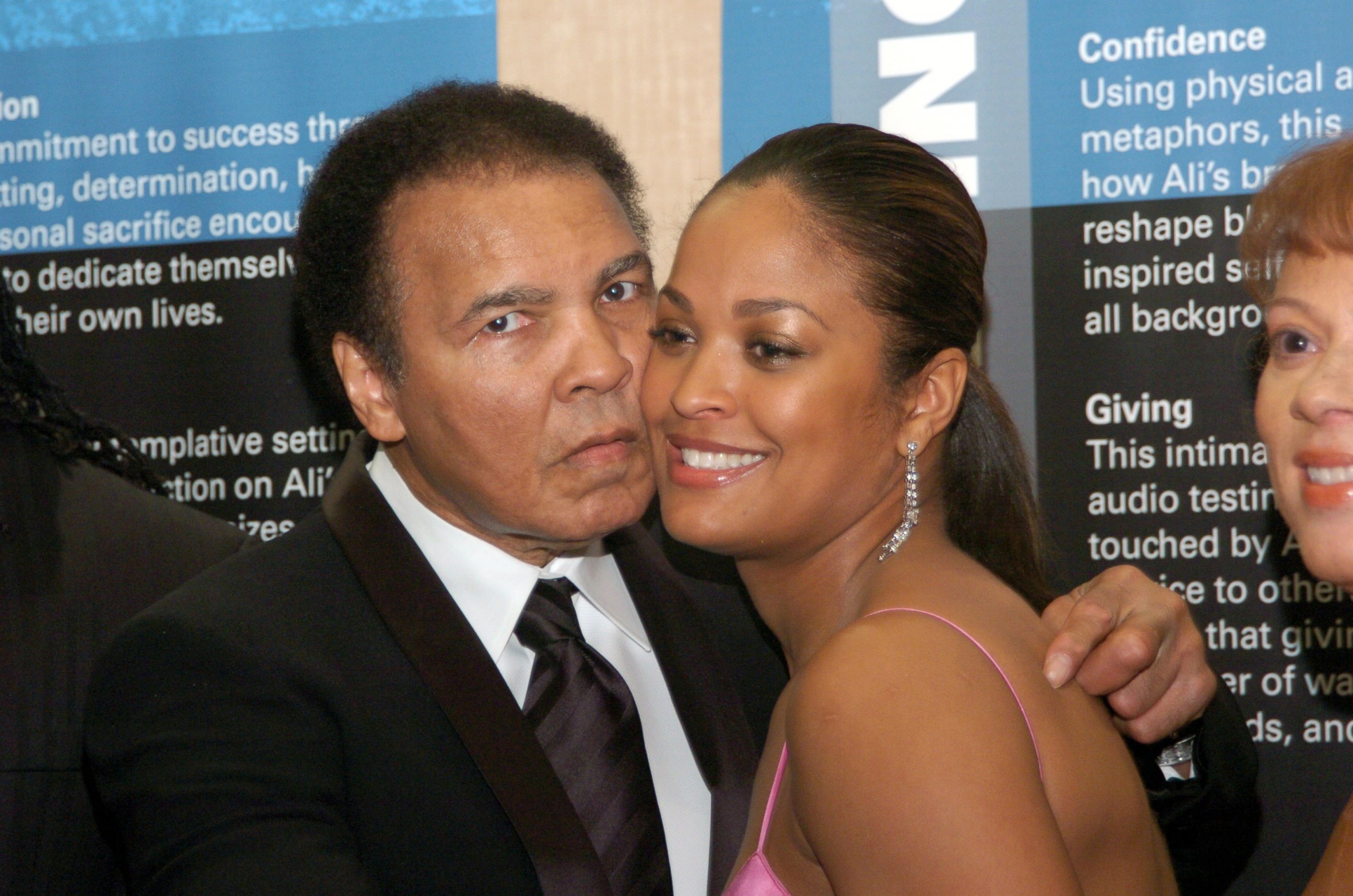 PHOTO: Former Heavyweight Champion Muhammad Ali and his Daughter Laila Ali.