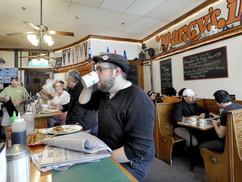PHOTO: People enjoy breakfast at Marcys Diner in Portland in this April 3, 2012 file photo.