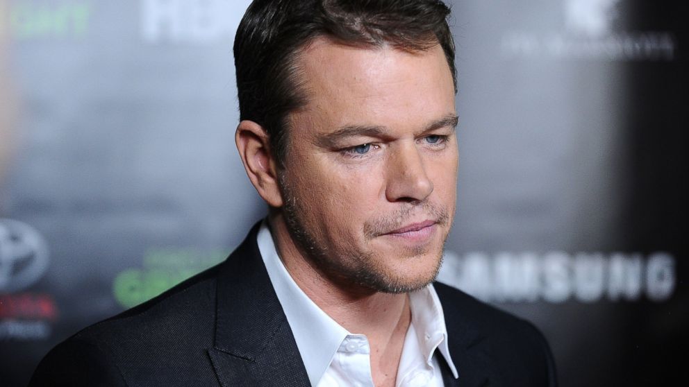 Matt Damon attends the &quot;Project Greenlight&quot; event at Boulevard3, Nov. 7, 2014, in Hollywood.
