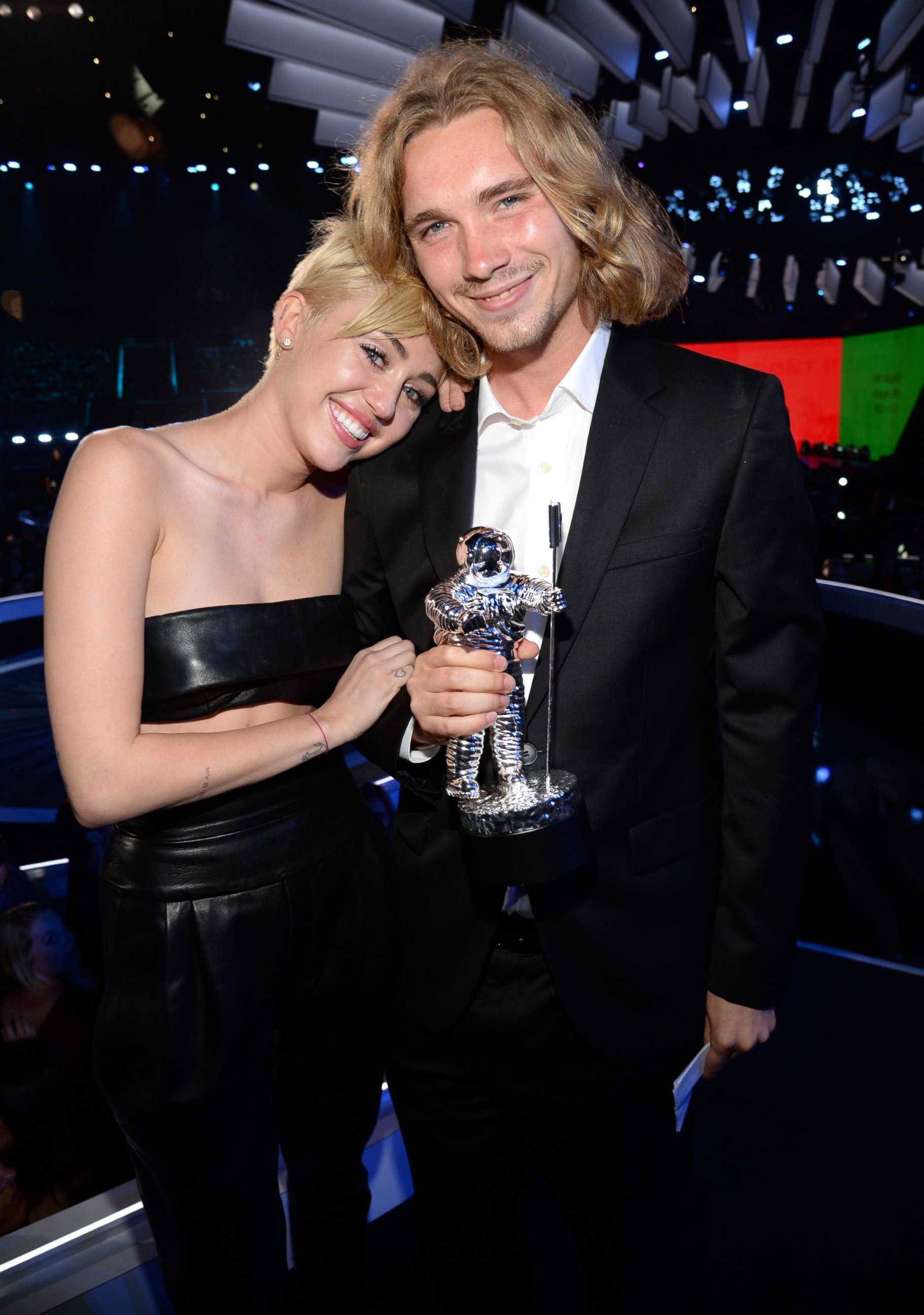 PHOTO: Miley Cyrus and Jesse attend the 2014 MTV Video Music Awards at The Forum, Aug. 24, 2014 in Inglewood, Calif.