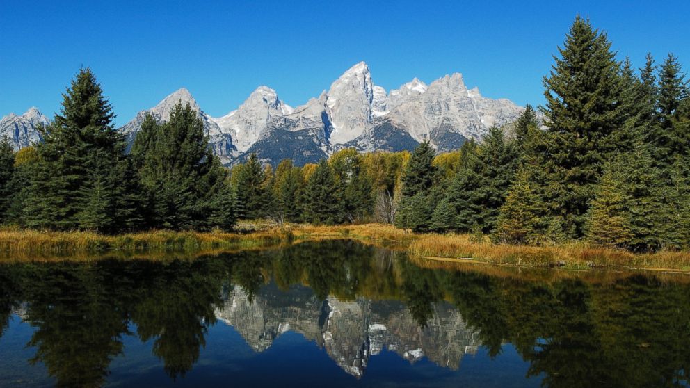 Grand Teton National Park is seen in this undated stock photo.