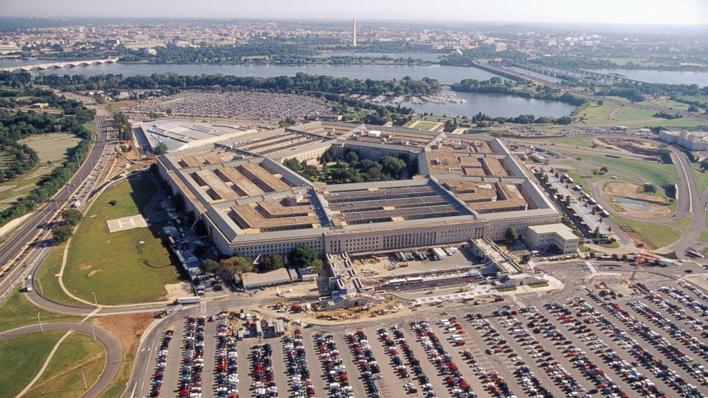 PHOTO: An aerial view of The Pentagon in Washington.