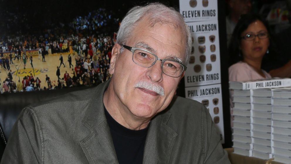 PHOTO: Phil Jackson attends a signing for his book "Eleven Rings: The Soul of Success," June 1, 2013, in Hawthorne, Calif. 