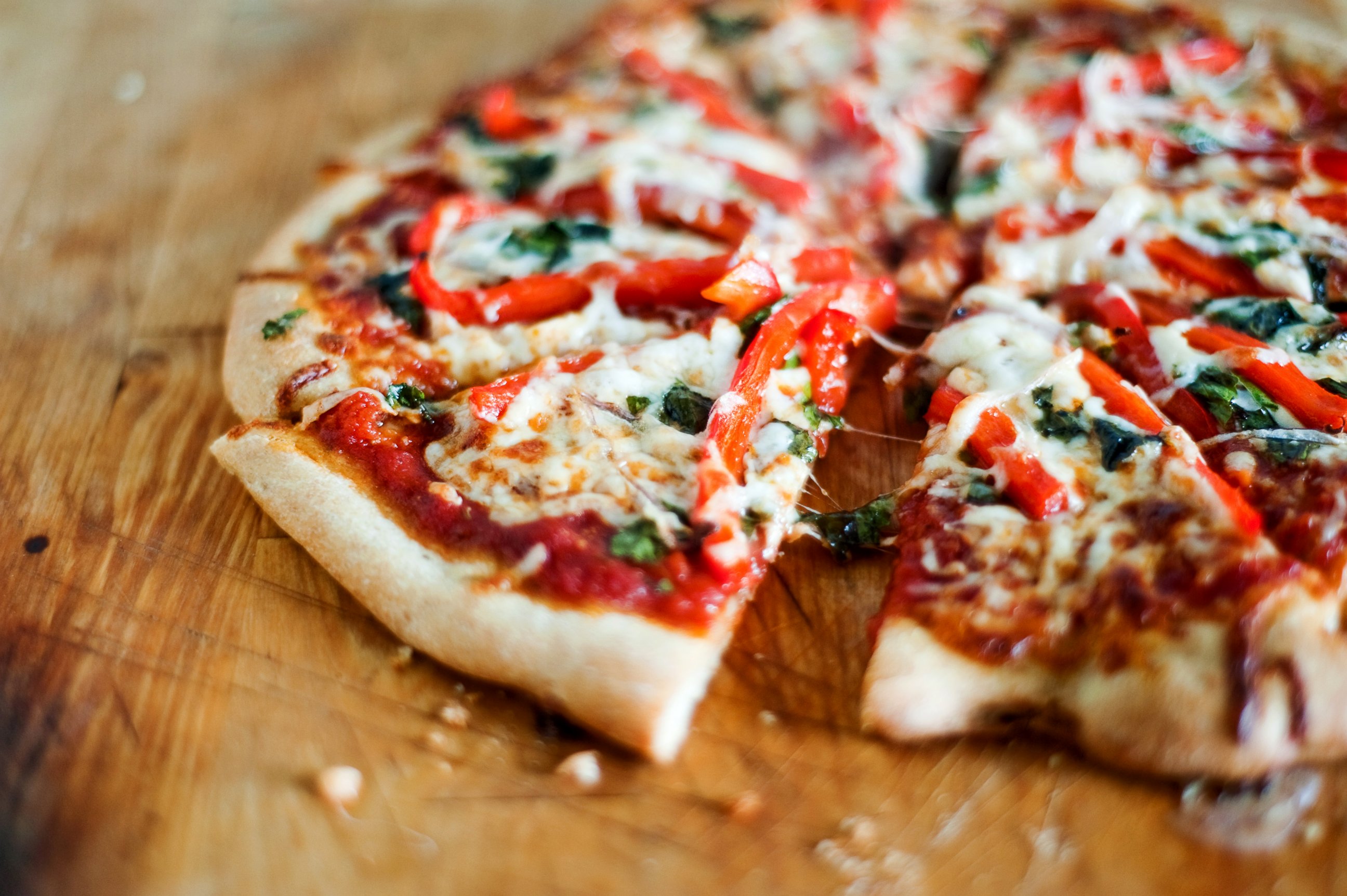 PHOTO: Vegetable pizza