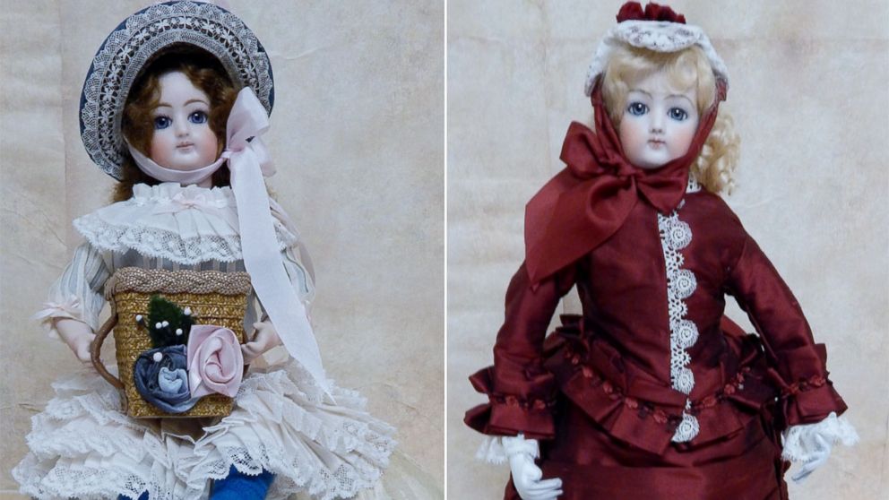 PHOTO: Becca Hisle, porcelain doll maker, suspects the life-like eyes of porcelain dolls are what makes them so "spooky."