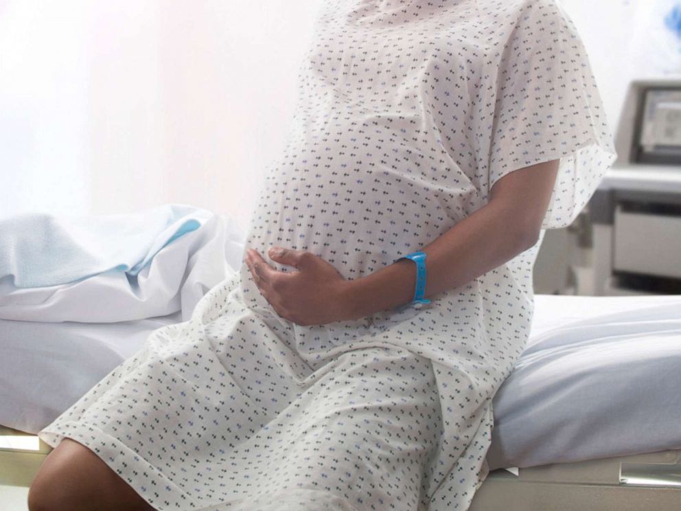 PHOTO: Pregnant woman hospital.