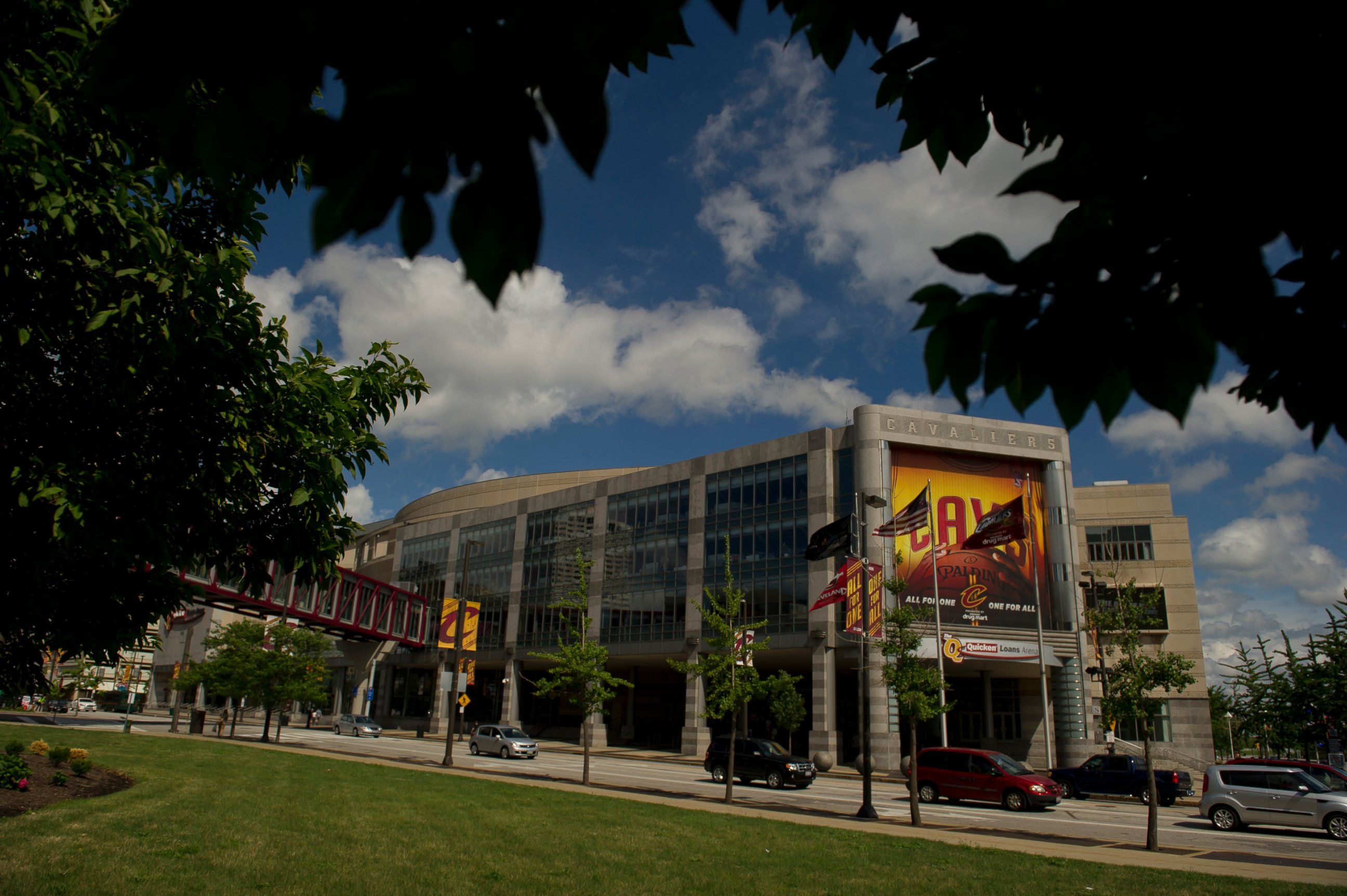 PHOTO: The Quicken Loans Arena is pictured on July 8, 2014 in Cleveland, Ohio.  