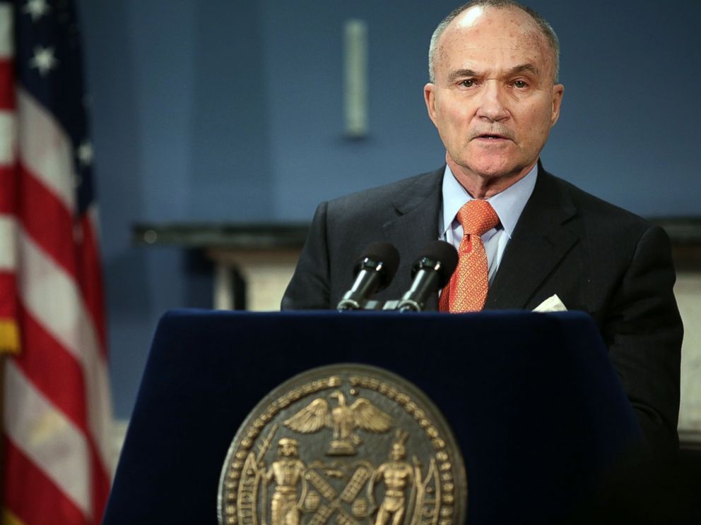 PHOTO: New York Police Commissioner Raymond Kelly speaks during a news conference in New York City, April 25, 2013.