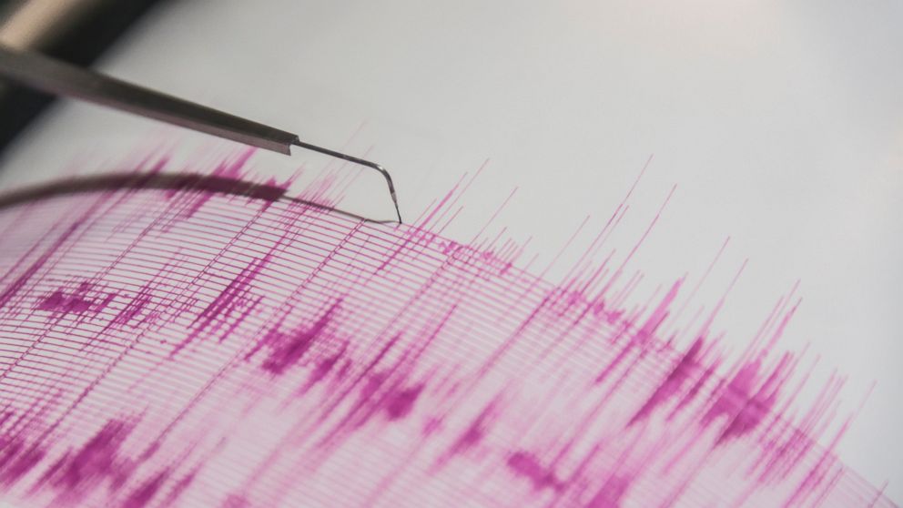 PHOTO: A seismometer records seismic waves in this undated stock image.