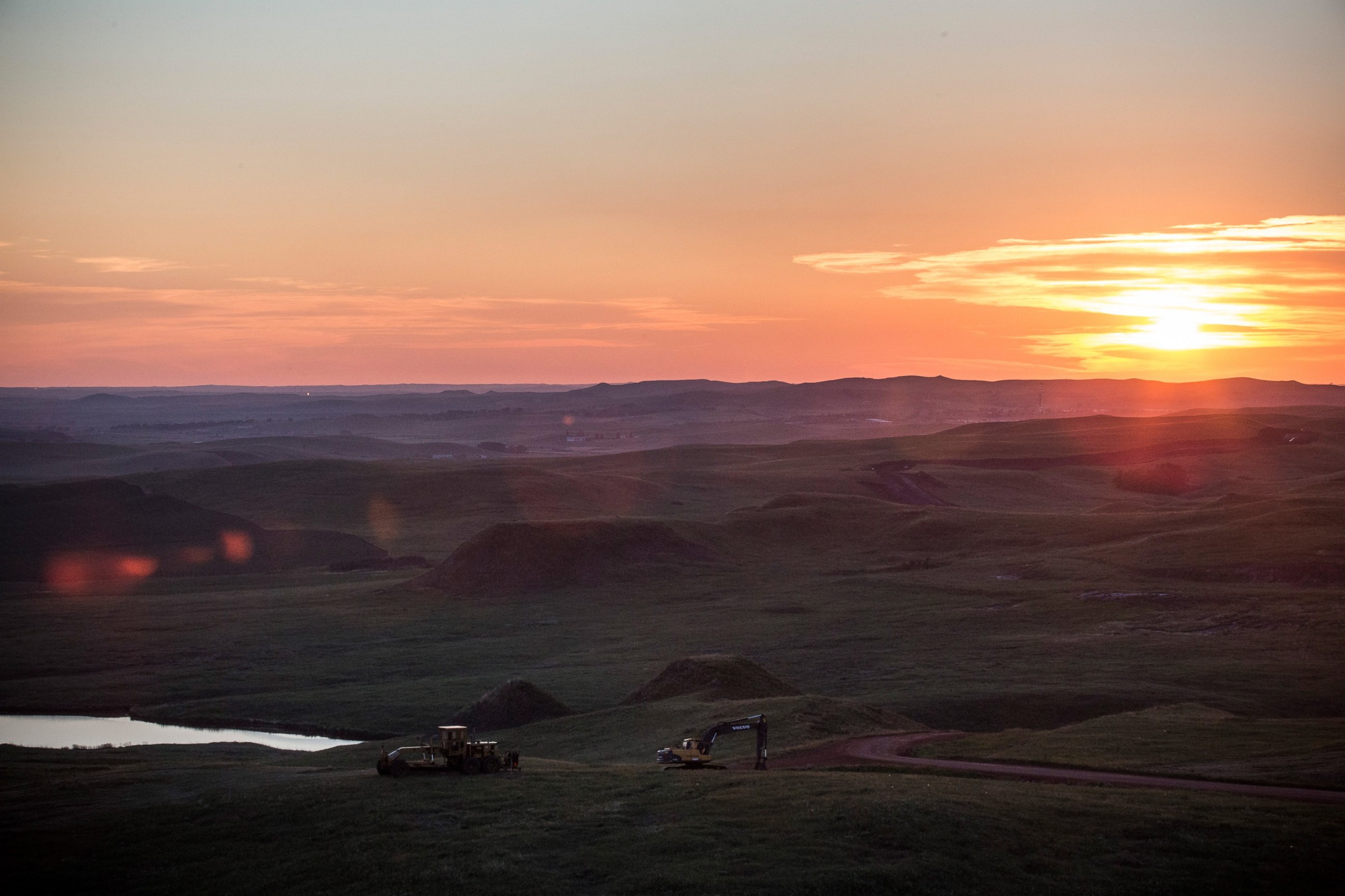 PHOTO: The North Dakotan landscape is seen outside Watford City, North Dakota, July 23, 2013.  