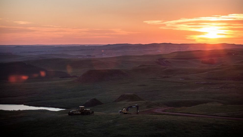 PHOTO: The North Dakotan landscape is seen outside Watford City, North Dakota, July 23, 2013.  