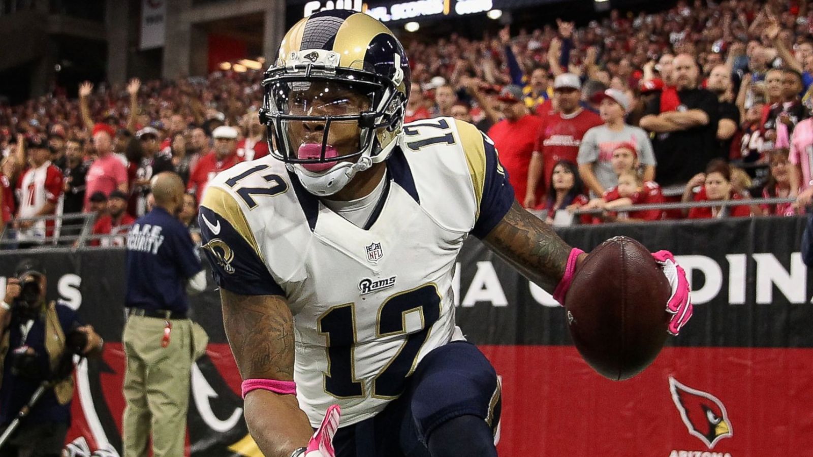 why not bring Stedman Bailey in?