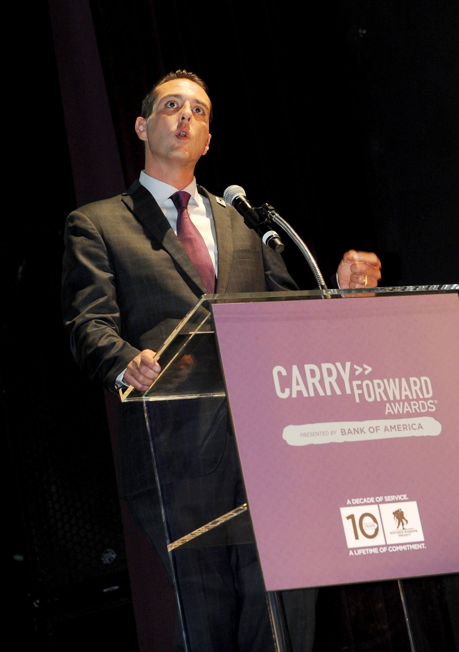 PHOTO: Steve Nardizzi attends the Wounded Warrior Project Carry Forward Awards Show at Club Nokia, Oct. 10, 2013, in Los Angeles.