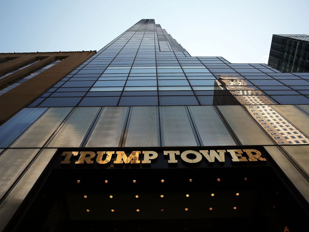 PHOTO: The Trump Tower building is viewed on 5th Avenue, July 22, 2015, in New York City.