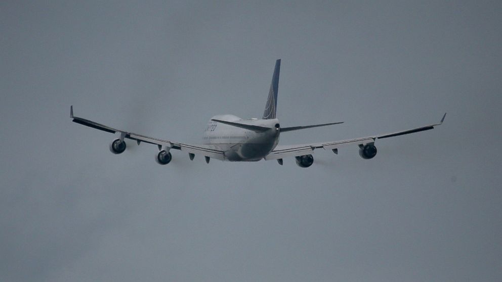 This file photo shows a United Airlines plane taking off from San Francisco International Airport on June 10, 2015 in San Francisco.