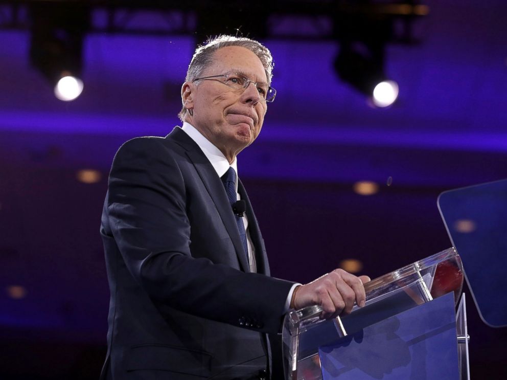 PHOTO: Executive Vice President of the National Rifle Association Wayne LaPierre speaks during the Conservative Political Action Conference (CPAC), March 3, 2016, in National Harbor, Md.