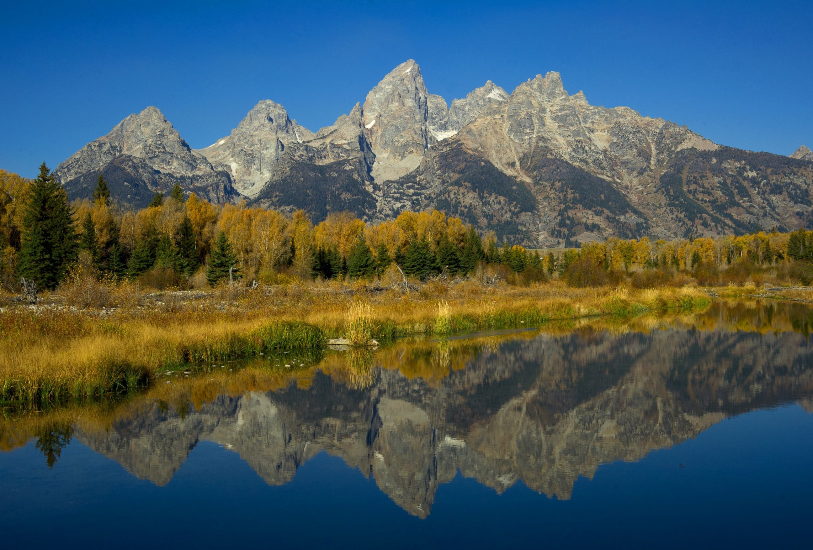 PHOTO: The Grand Tetons are seen on Oct. 4, 2012 in the Grand Teton National Park in Wyoming. 