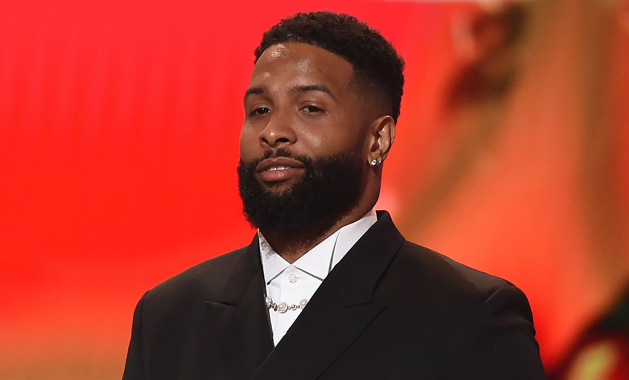 PHOTO: Odell Beckham Jr. attends the ESPYS, July 20,2022, in Los Angeles.