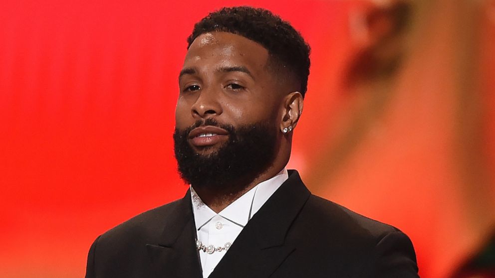 PHOTO: Odell Beckham Jr. attends the ESPYS, July 20,2022, in Los Angeles.