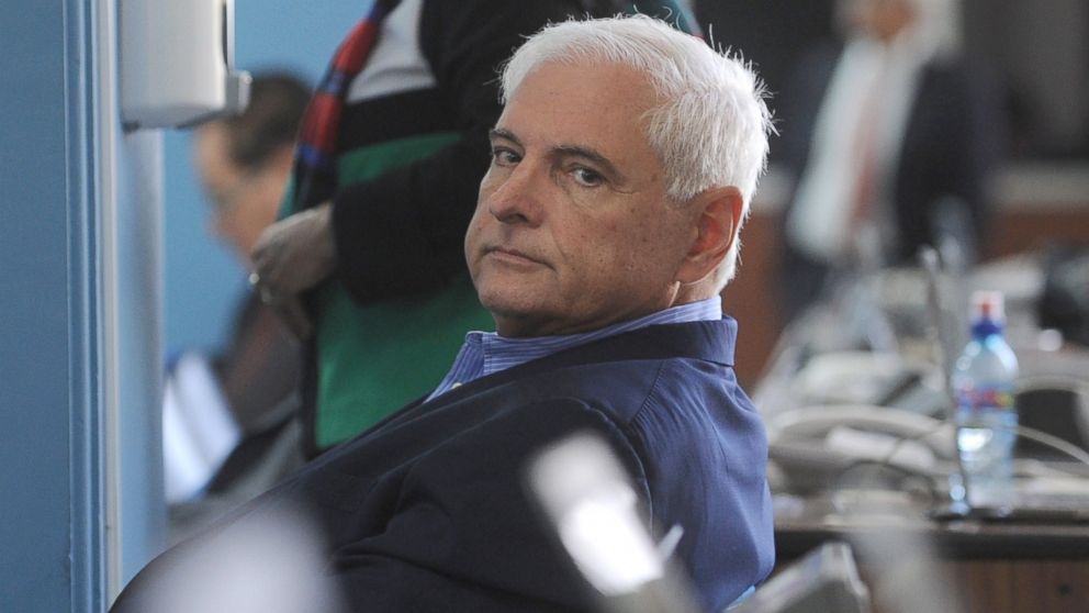 Panamanian former president and deputy of the Central American Parliament (Parlacen)  Ricardo Martinelli is seen during a parliament's plenary session in Guatemala city on January 29, 2015. 