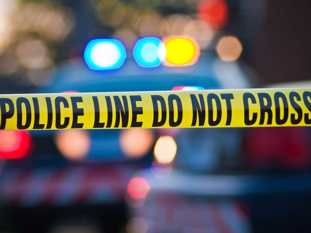 PHOTO: Police tape at a crime scene.