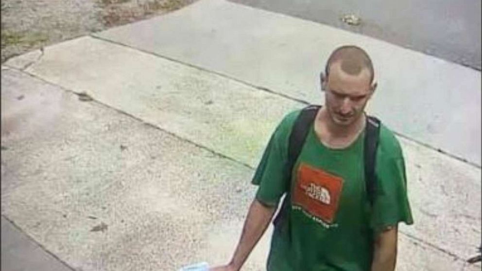 PHOTO: An accused porch pirate has been arrested after wearing the exact same shirt the very next day to a South Carolina courtroom that he had worn to steal packages from peoples’ porches, according to the Goose Creek Police Department on Nov. 13, 2020.