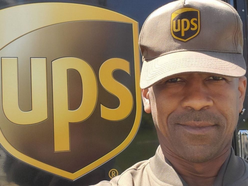 UPS driver 'humbled' after residents on 