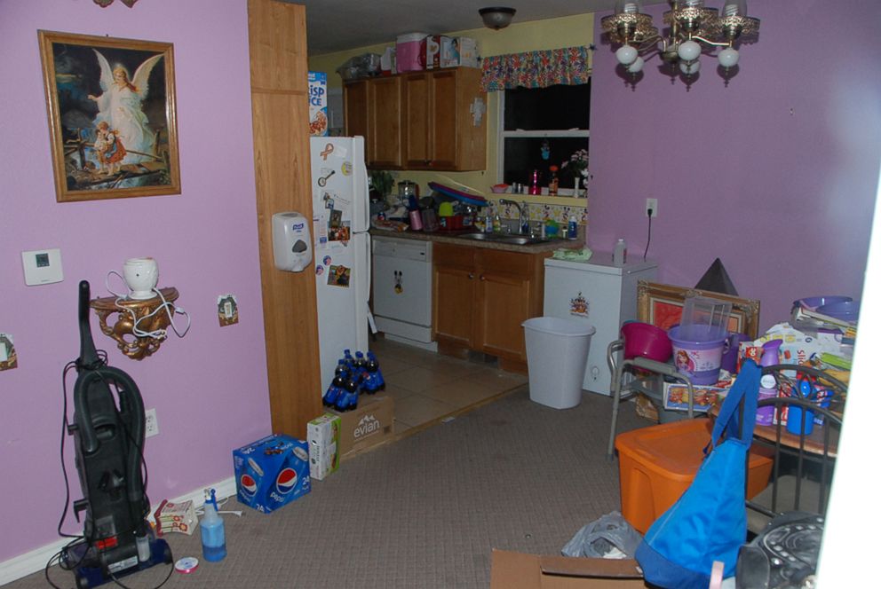 PHOTO: Gypsy and Dee Dee Blanchard's pink home, including this living room, was built for them by Habitat for Humanity.