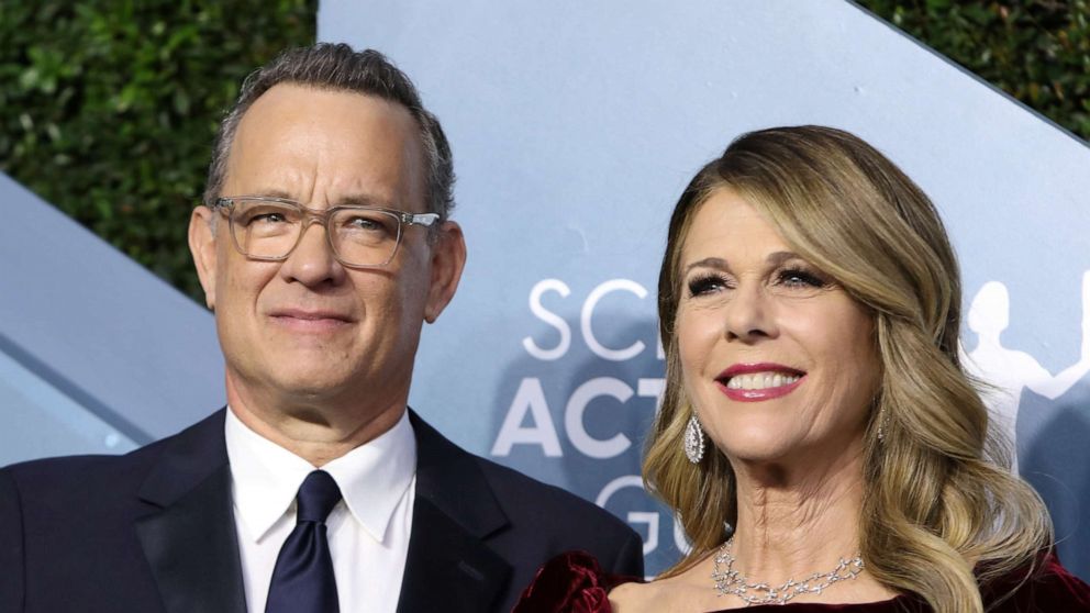 FILE PHOTO: 26th Screen Actors Guild Awards â Arrivals â Los Angeles, California, U.S., January 19, 2020 â Tom Hanks and Rita Wilson. 