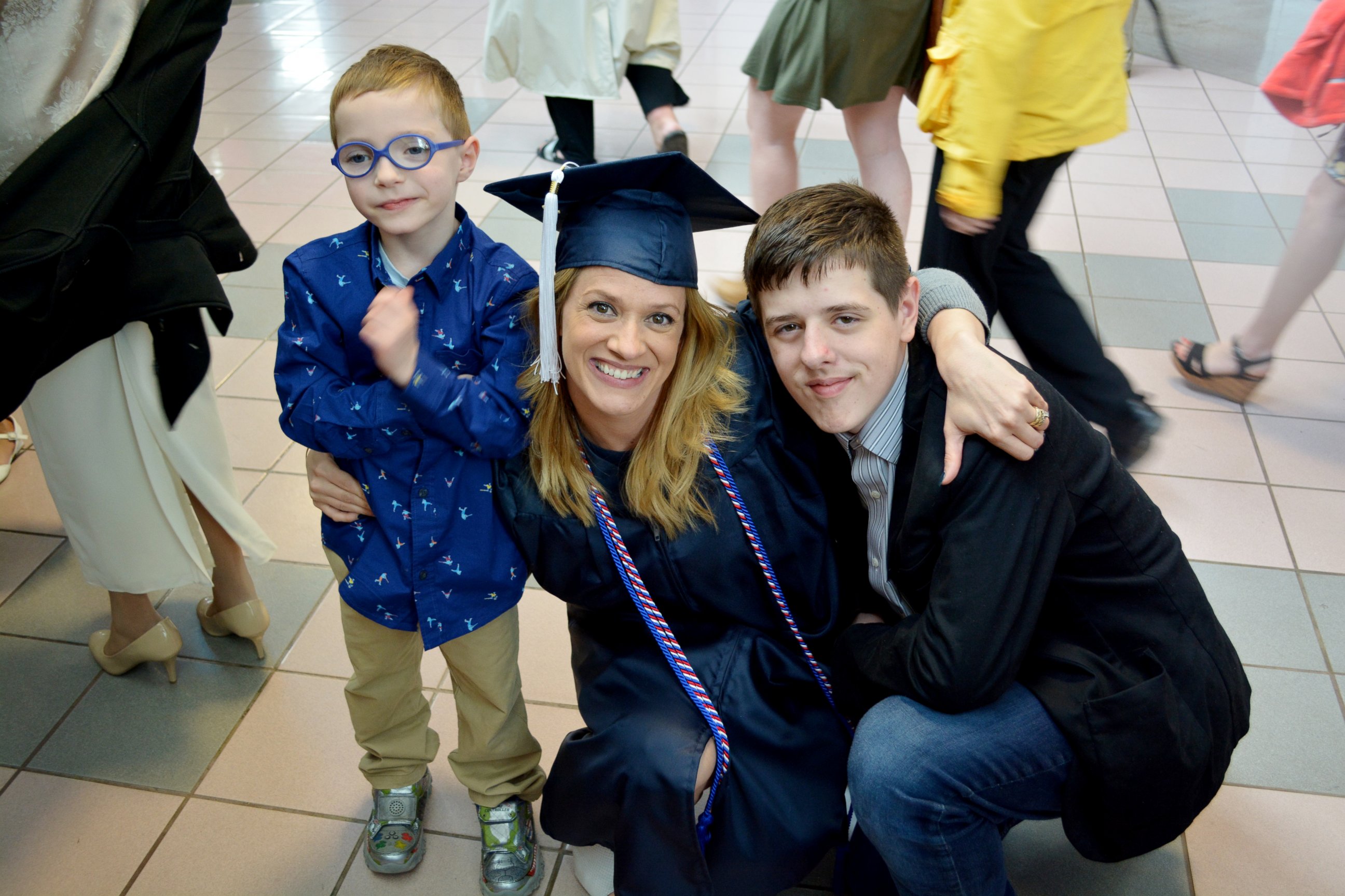 PHOTO: GMA" honored Danielle Joliet, a U.S. Army veteran and mother of two, after she graduated from Pennsylvania State University this year. 