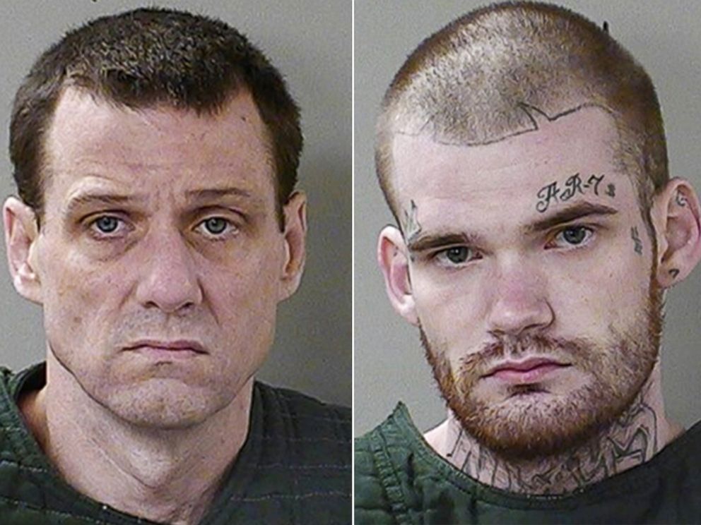 PHOTO: Pictured are inmates Donnie Russell Rowe and Ricky Dubose who were captured in Tennessee on June 15, 2017, after allegedly killing two correctional officers in Georgia and escaping on June 13, 2017.